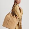 Buff Kadın Ralph Lauren Nubuk Büyük Andie El Çantası