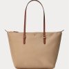 Clay Kadın Ralph Lauren Naylon Küçük Tote Çantalar Clay Kadın Ralph Lauren Naylon Küçük Tote Çantalar