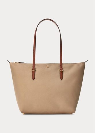 Clay Kadın Ralph Lauren Naylon Küçük Tote Çantalar