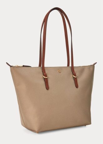 Clay Kadın Ralph Lauren Naylon Küçük Tote Çantalar