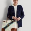 Doğal/Grafik Çizgili Kadın Ralph Lauren Baskılı Büyük Boy Kanvas Devyn Tote Çantalar Doğal/Grafik Çizgili Kadın Ralph Lauren Baskılı Büyük Boy Kanvas Devyn Tote Çantalar