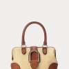 Doğal Kadın Ralph Lauren Raffia Welington Mini Çanta