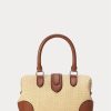 Doğal Kadın Ralph Lauren Raffia Welington Mini Çanta