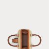 Doğal Kadın Ralph Lauren Raffia Welington Mini Çanta