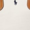 Doğal/Lacivert Kadın Ralph Lauren Çift Taraflı Kanvas Orta Boy Bellport Tote Çantalar Doğal/Lacivert Kadın Ralph Lauren Çift Taraflı Kanvas Orta Boy Bellport Tote Çantalar