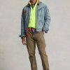 Erkek Ralph Lauren Denim Trucker Ceketlerini Yıkayın Erkek Ralph Lauren Denim Trucker Ceketlerini Yıkayın