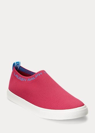 Fuşya Kadın Ralph Lauren Jordyn Slip-On Spor Ayakkabı