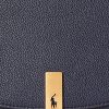 Gece Yarısı Lacivert Kadın Ralph Lauren Polo ID Deri Eyer Çantaları Gece Yarısı Lacivert Kadın Ralph Lauren Polo ID Deri Eyer Çantaları