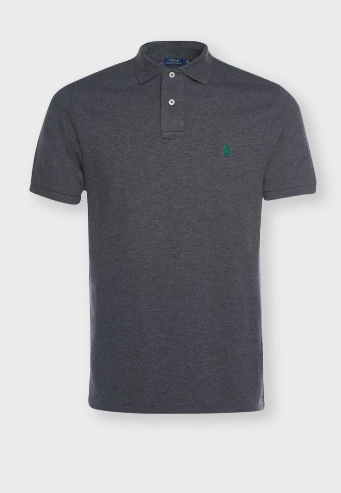 Gri Erkek Ralph Lauren Basic Mesh Polo Tişörtleri Gri Erkek Ralph Lauren Basic Mesh Polo Tişörtleri