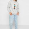 Gri Erkek Ralph Lauren Baskılı Polo Ayı Sweatshirt Gri Erkek Ralph Lauren Baskılı Polo Ayı Sweatshirt