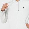 Gri Erkek Ralph Lauren Essential Kapüşonlu Üst