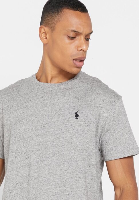 Gri Erkek Ralph Lauren Essential Yuvarlak Yaka Tişörtler Gri Erkek Ralph Lauren Essential Yuvarlak Yaka Tişörtler