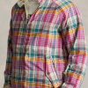 Gri Erkek Ralph Lauren Çift Taraflı Madras-Twill Ceketler