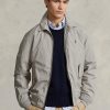Gri Erkek Ralph Lauren Katlanabilir Su Geçirmez Ceketler