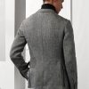 Gri Erkek Ralph Lauren Kent El Yapımı Balıksırtı Spor Blazer Ceket Gri Erkek Ralph Lauren Kent El Yapımı Balıksırtı Spor Blazer Ceket