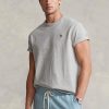 Gri Erkek Ralph Lauren Klasik Kesim Ağır Sıklet Jersey Tişörtleri Gri Erkek Ralph Lauren Klasik Kesim Ağır Sıklet Jersey Tişörtleri