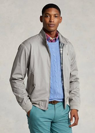 Gri Erkek Ralph Lauren Pamuklu Twill Ceketler