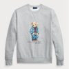 Gri Erkek Ralph Lauren Polo Ayı Polar Sweatshirt Gri Erkek Ralph Lauren Polo Ayı Polar Sweatshirt