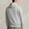 Gri Erkek Ralph Lauren Polo Spor Polar Kapüşonlu Üst Gri Erkek Ralph Lauren Polo Spor Polar Kapüşonlu Üst