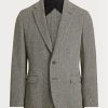 Gri Erkek Ralph Lauren Polo Yumuşak Balıksırtı Spor Blazer Gri Erkek Ralph Lauren Polo Yumuşak Balıksırtı Spor Blazer