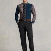 Gri Erkek Ralph Lauren Slim Fit Yünlü Twill Pantolon Gri Erkek Ralph Lauren Slim Fit Yünlü Twill Pantolon