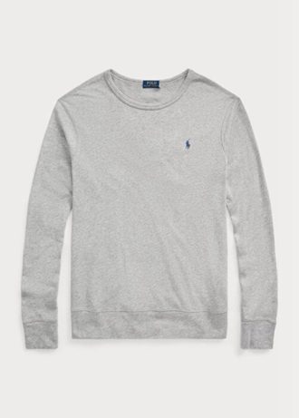 Gri Erkek Ralph Lauren Spa Havlu Sweatshirt