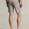 Gri Erkek Ralph Lauren Streç Slim Fit Chino Şort