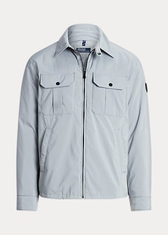 Gri Erkek Ralph Lauren Su Geçirmez Ceketler