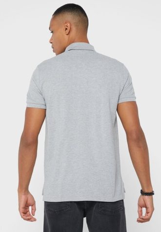 Gri Erkek Ralph Lauren Temel Polo Tişörtleri