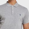 Gri Erkek Ralph Lauren Temel Polo Tişörtleri Gri Erkek Ralph Lauren Temel Polo Tişörtleri