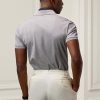 Gri Erkek Ralph Lauren Özel Slim Fit Ayı Polo Tişörtleri Gri Erkek Ralph Lauren Özel Slim Fit Ayı Polo Tişörtleri