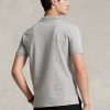 Gri Erkek Ralph Lauren Özel Slim Fit Esnek File Polo Tişörtler Gri Erkek Ralph Lauren Özel Slim Fit Esnek File Polo Tişörtler