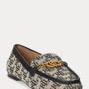 Gri Kadın Ralph Lauren Averi II Monogram Jakarlı Loafer’lar Gri Kadın Ralph Lauren Averi II Monogram Jakarlı Loafer’lar