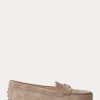 Gri Kadın Ralph Lauren Barnsbury Süet Loafer’lar Gri Kadın Ralph Lauren Barnsbury Süet Loafer’lar