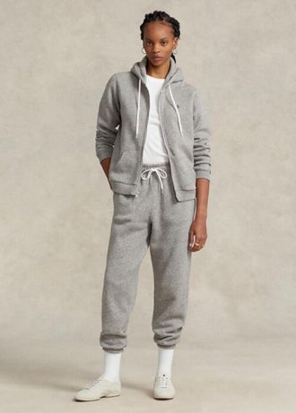 Gri Kadın Ralph Lauren Polar Atletizm Pantolonu