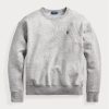 Gri Kadın Ralph Lauren Polar Kazak Sweatshirt
