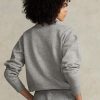 Gri Kadın Ralph Lauren Polar Kazak Sweatshirt