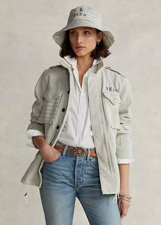 Gri Kadın Ralph Lauren Polo x FEED Field Ceketleri Gri Kadın Ralph Lauren Polo x FEED Field Ceketleri