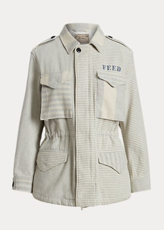 Gri Kadın Ralph Lauren Polo x FEED Field Ceketleri Gri Kadın Ralph Lauren Polo x FEED Field Ceketleri