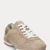 Gri Kadın Ralph Lauren The Suede Pony Ballerina Spor Ayakkabıları Gri Kadın Ralph Lauren The Suede Pony Ballerina Spor Ayakkabıları