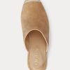 Haki Kadın Ralph Lauren Pennie Süet Espadril Haki Kadın Ralph Lauren Pennie Süet Espadril