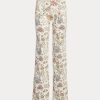 Çiçek Kadın Ralph Lauren Çiçek Desenli Jenn Flare Kot Pantolon Çiçek Kadın Ralph Lauren Çiçek Desenli Jenn Flare Kot Pantolon