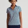 Çiçek Kadın Ralph Lauren Özel Kesim Jersey Polo Tişörtleri Çiçek Kadın Ralph Lauren Özel Kesim Jersey Polo Tişörtleri