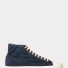Indigo Erkek Ralph Lauren Mayport Indigo Kanvas Spor Ayakkabı Indigo Erkek Ralph Lauren Mayport Indigo Kanvas Spor Ayakkabı