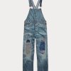 Kadın Ralph Lauren Tamir Edilmiş Kot Tulum Elbise Kadın Ralph Lauren Tamir Edilmiş Kot Tulum Elbise