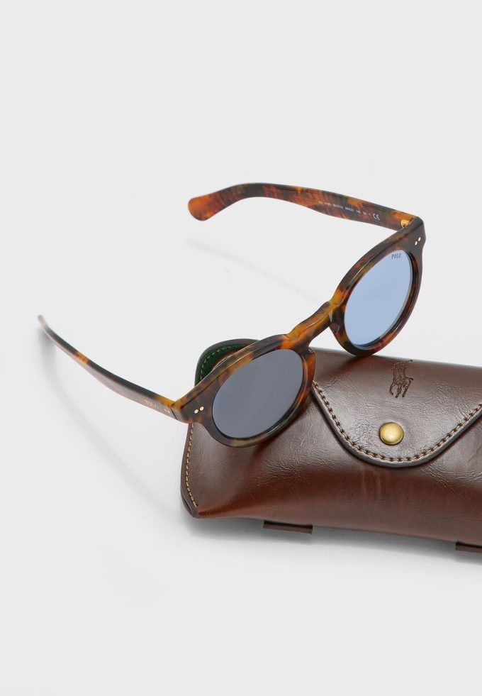 Kahverengi Erkek Ralph Lauren 0PH4165 Güneş Gözlüğü