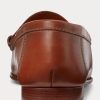 Kahverengi Erkek Ralph Lauren Chalmers Dana Derisi ve Kanvas Penny Loafer’lar