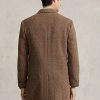Kahverengi Erkek Ralph Lauren Hafif Yün Balıksırtı Palto Kahverengi Erkek Ralph Lauren Hafif Yün Balıksırtı Palto