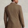 Kahverengi Erkek Ralph Lauren Polo Yumuşak Balıksırtı Spor Blazer