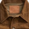 Kahverengi Erkek Ralph Lauren Roughout Süet Ceketler